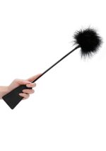 Packa BDSM Ouch! Crop With Feather - Black - obrazek 4