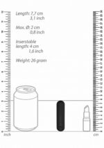 Mini wibrator mały masażer łechtaczki 10trybów 7cm - obrazek 4