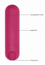 10 Speed Rechargeable Bullet - Pink - obrazek 9
