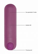 10 Speed Rechargeable Bullet - Purple - obrazek 9