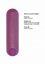 10 Speed Rechargeable Bullet - Purple - obrazek 10