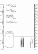 10 Speed Rechargeable Bullet - Silver - obrazek 4