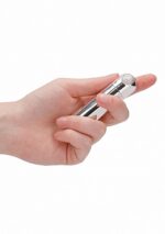 10 Speed Rechargeable Bullet - Silver - obrazek 7