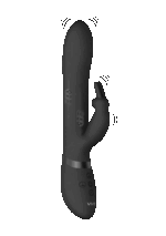 Amoris - Stimulating Beads Rabbit - Black - obrazek 3