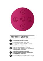 Amoris - Stimulating Beads Rabbit - Pink - obrazek 6