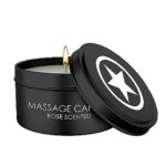 Świeca zapachowa do masażu erotycznego róża 100g