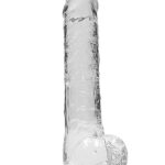 Duży wodoodporny penis dildo mocna przyssawka 25cm