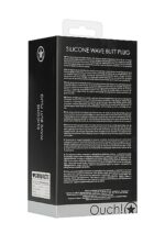 Silikonowy gładki korek analny zatyczka plug 11 cm - obrazek 4