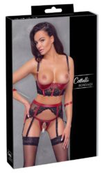 Shelf Bra Set black/red L