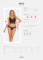 Top stringi komplet erotyczny obsessive giully lxl - obrazek 8