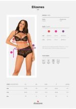 Biustonosz figi sex komplet obsessive elizenes s/m - obrazek 8