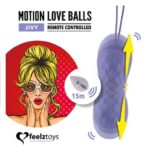 FeelzToys - Remote Controlled Motion Love Balls Jivy - obrazek 3