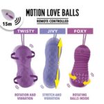 FeelzToys - Remote Controlled Motion Love Balls Jivy - obrazek 4