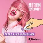 FeelzToys - Remote Controlled Motion Love Balls Jivy - obrazek 5