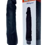 Wibrator czarny penis członek realistyczny 22cm