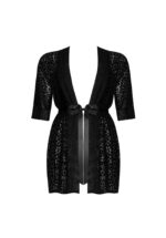 Szlafrok erotyczny peniuar obsessive jagueria 6xl - obrazek 6