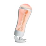 Masturbator oralny usta 12 funkcji wibracji z podstawką - obrazek 4