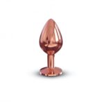 Ozdobny korek analny metal dorcel diamond plug 8cm - obrazek 3
