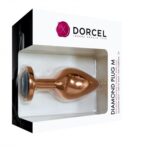 Ozdobny korek analny metal dorcel diamond plug 8cm - obrazek 5