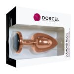 Ozdobny korek analny metal dorcel diamond plug 9cm - obrazek 5