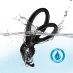 Podwójny wibrujący pierścień na penisa jądra sex - obrazek 5