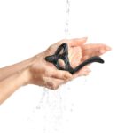 Podwójny pierścień erekcyjny z masażerem krocza - obrazek 4