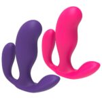 Potrójny wibrator waginalny analny 7 trybów 8 cm - obrazek 5