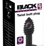 Black Velvets Twist butt plug