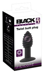 Black Velvets Twist butt plug - obrazek 3