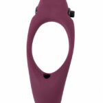 Pierścień-Erection Vibroring Pure Passion Stardust Wine Red