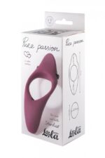 Pierścień-Erection Vibroring Pure Passion Stardust Wine Red - obrazek 5