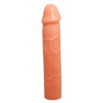 Dildo elastyczne giętkie realistyczny wygląd 19 cm - obrazek 3