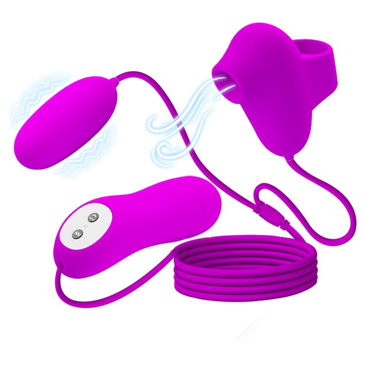 22072025687fad33ad2d6.jpeg PRETTY LOVE - SUCTION & VIBRO-BULLETS, 12 vibration functions 12 sucking functions - obrazek 1