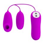 PRETTY LOVE - SUCTION & VIBRO-BULLETS, 12 vibration functions 12 sucking functions - obrazek 3