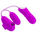PRETTY LOVE - SUCTION & VIBRO-BULLETS, 12 vibration functions 12 sucking functions - obrazek 6