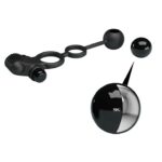 Nasadka na penisa jądra pierścień wibrujący 10tryb - obrazek 3