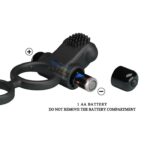 Nasadka na penisa jądra pierścień wibrujący 10tryb - obrazek 9