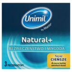 Prezerwatywy UNIMIL BOX 3 NATURAL+ - obrazek 3