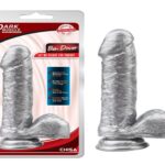 Dildo realistyczne członek jądram przyssawka 19 cm