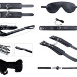 Secret Desires Black BDSM Kit 8pcs
