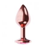 Plug-Butt Plug Diamond Ruby Shine L Rose Gold - obrazek 3