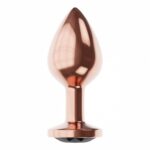 Plug-Butt Plug Diamond Jet Shine S Rose Gold - obrazek 3