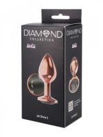 Plug-Butt Plug Diamond Jet Shine S Rose Gold - obrazek 5