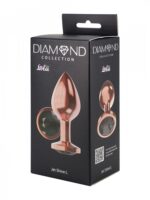 Plug-Butt Plug Diamond Jet Shine L Rose Gold - obrazek 5
