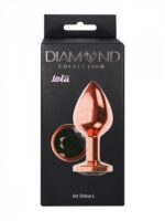 Plug-Butt Plug Diamond Jet Shine L Rose Gold - obrazek 6