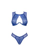 Bielizna-Giselia komplet 2-częściowy niebieski XS/S - obrazek 6