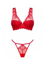 Bielizna-Lonesia komplet 2-częściowy czerwony L/XL - obrazek 6