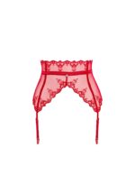 Bielizna-Lonesia pas do pończoch czerwony L/XL - obrazek 8