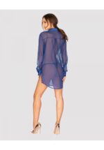 Bielizna-Stellya babydoll niebieska XS/S - obrazek 5