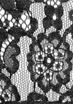 Koronkowa Maska Lace Mask - With Elastic Straps - obrazek 7